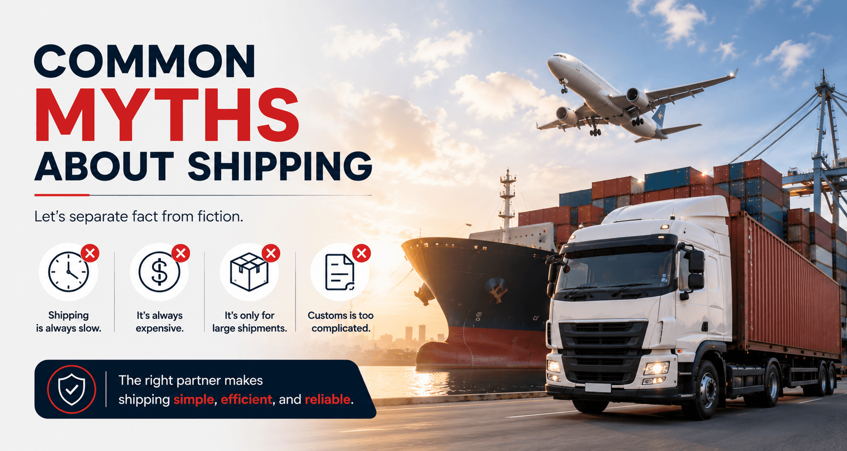 Common Myths About Shipping