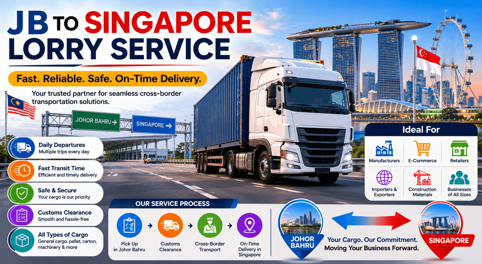 JB to Singapore Lorry Service